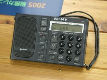 SONYソニーBCLラジオ ICF-SW1S のこだわり～トラウマ～