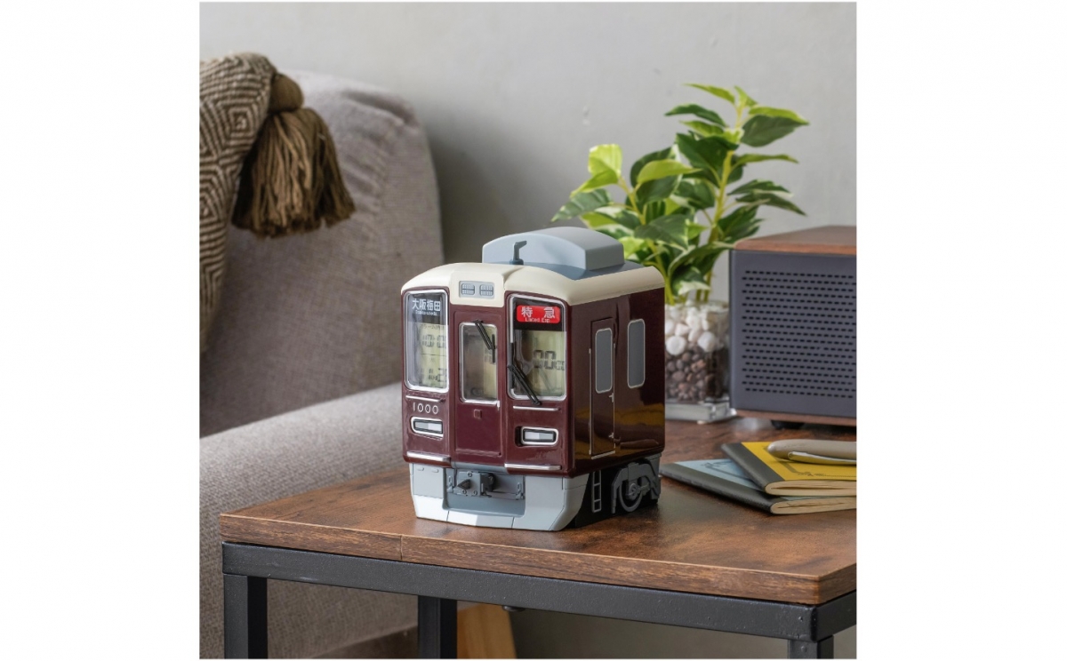 音鉄必見！阪急1000系「誕生10周年記念目覚まし時計」数量限定発売