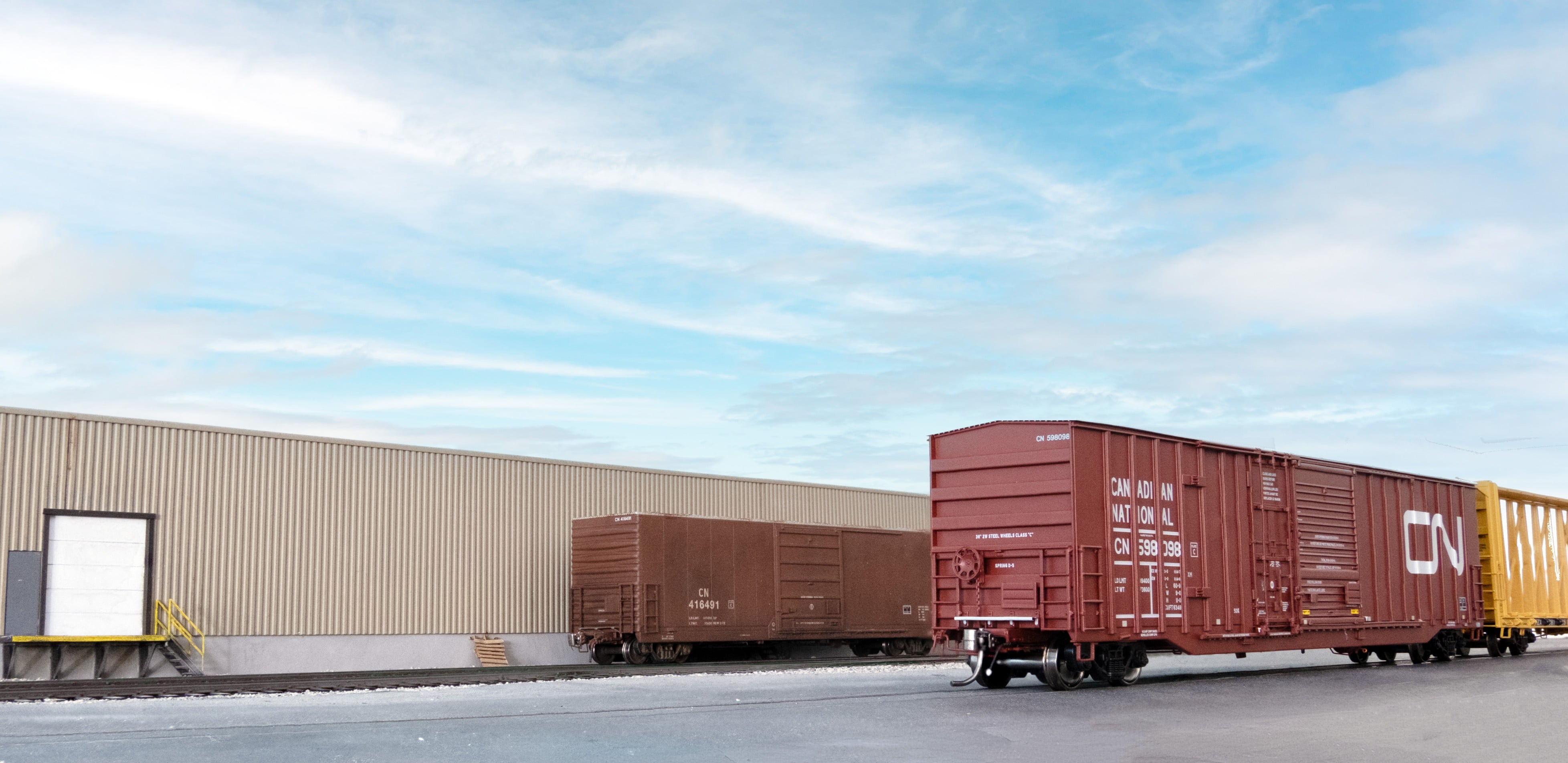 Trenton Works 6348 Boxcar New - Freight Cars - HO scale - Rapido