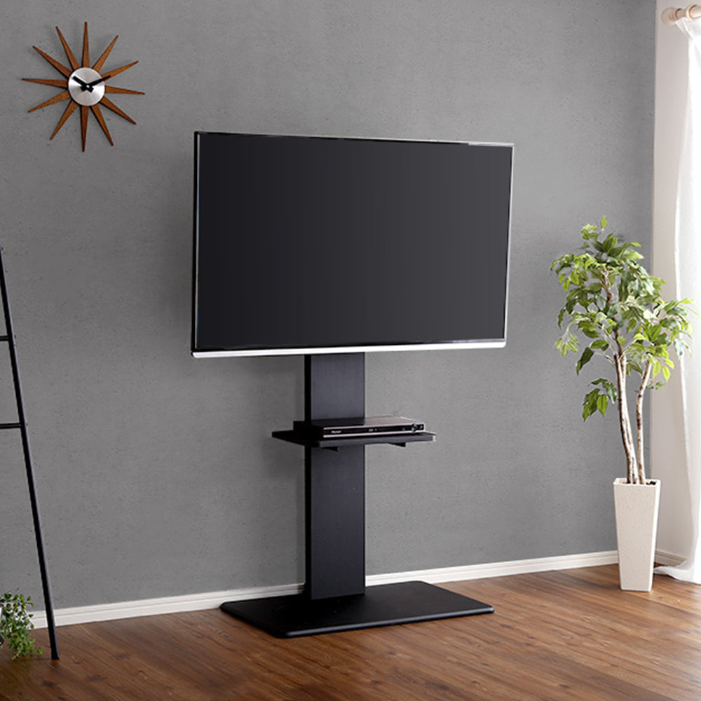 壁寄せTVスタンド (固定タイプ)/まるで壁掛けのような仕上がりに