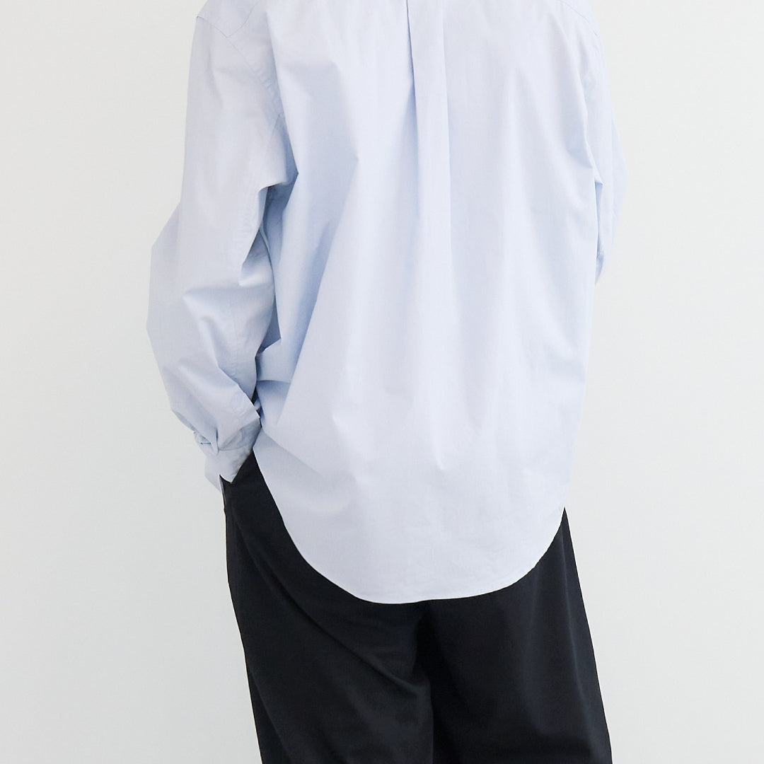 Relaxed Fit L/S Shirt -light blue-