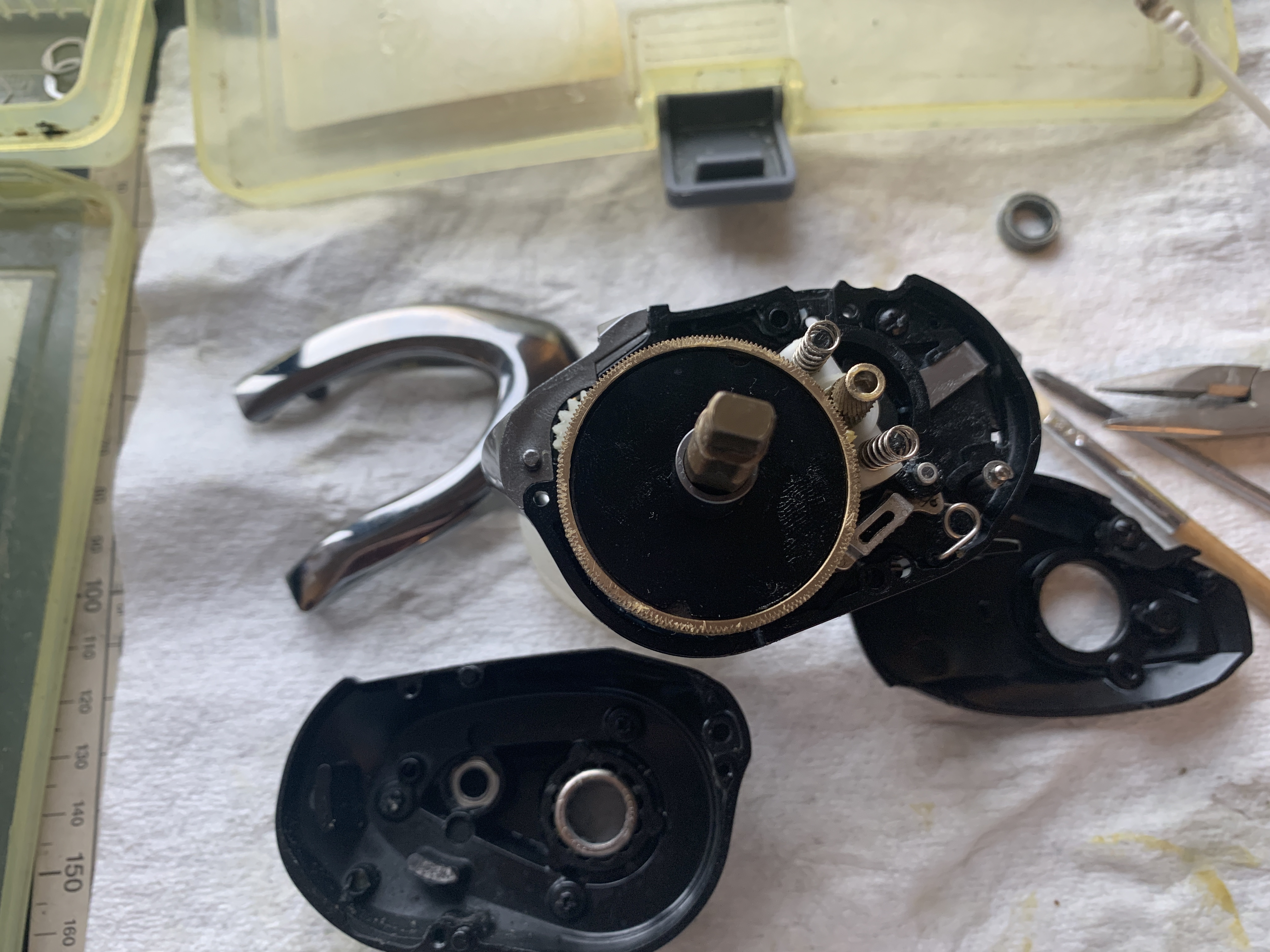 16 アンタレス DC HGオーバーホール ＜ハンドル回転時ザワつき感、社外