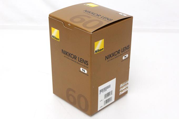 AF-S Micro Nikkor 60mm F2.8G ED マイクロレンズ 保証書販売店印有