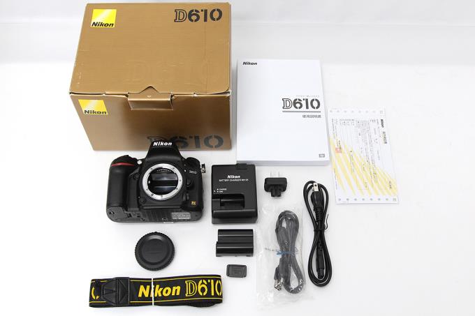D610 ボディ シャッター回数 800回以下 M777-2E4 | ニコン | デジタル