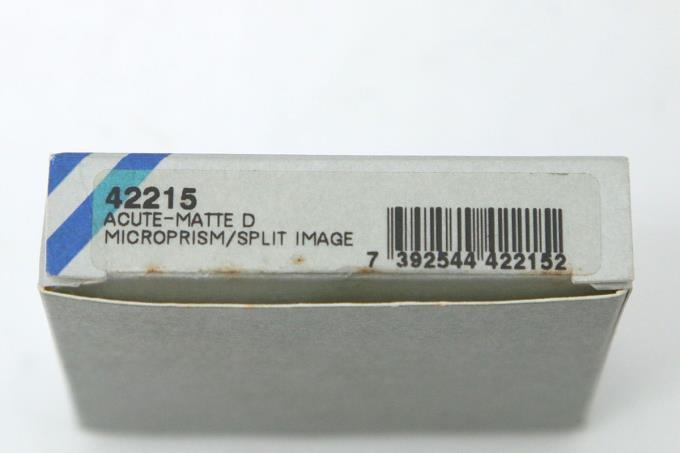 42215 アキュートマットD マイクロプリズム スプリットイメージ γN489