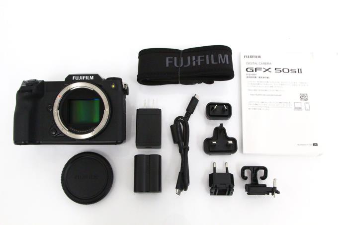 GFX50S II ボディ シャッター回数 約150回以下 γA2937-2K2 | 富士