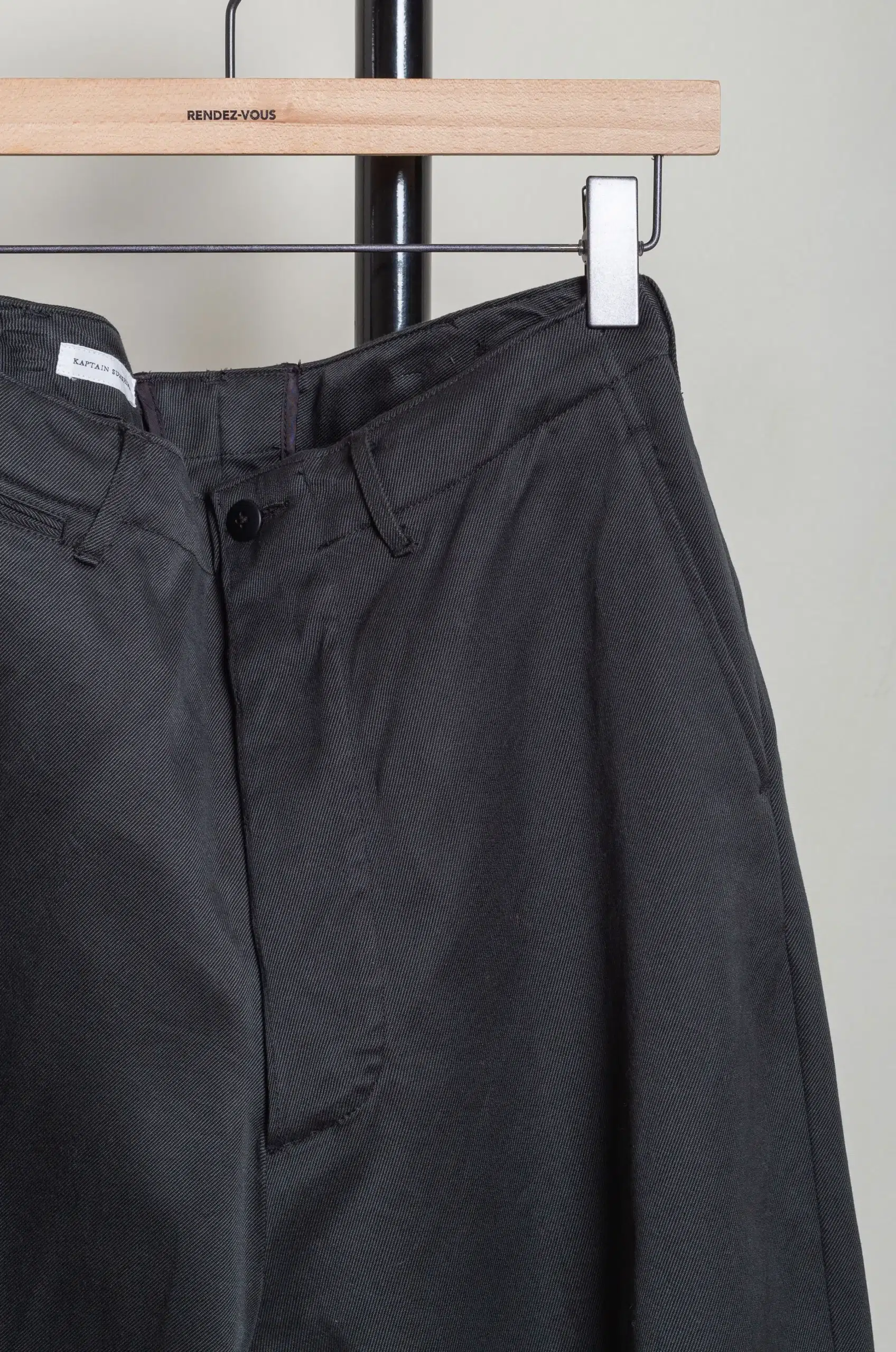 Kaptain Sunshine MEN PANTS KS25FPT18 BLACK