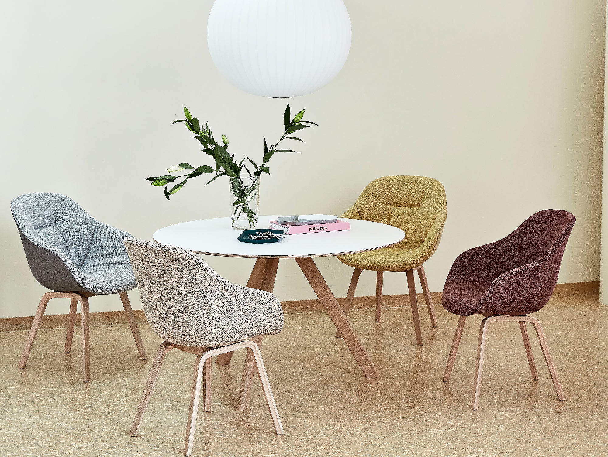 Copenhague Round Dining Table CPH 20 by HAY – Really Well Made