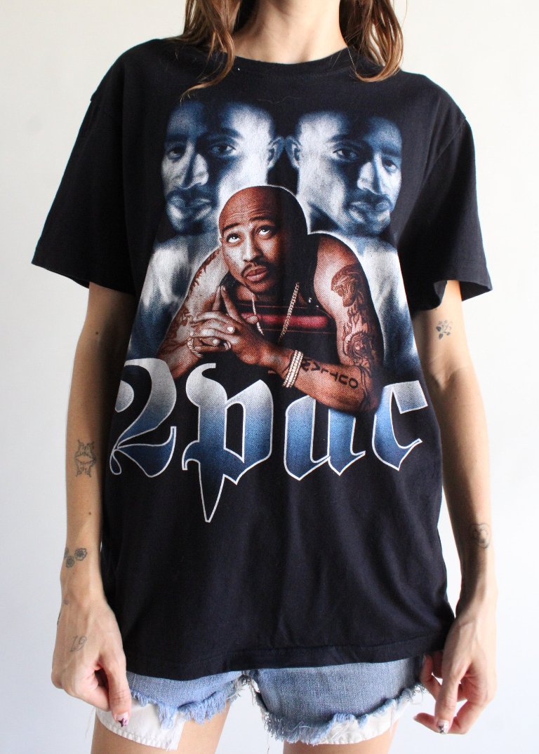 Vintage 2pac Tee - Recycled.Clothing