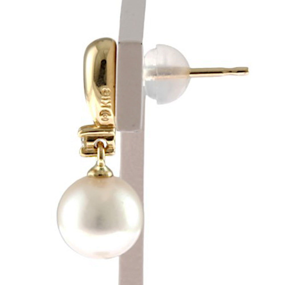 TASAKI タサキ ピアス 18金 K18イエローゴールド ダイヤモンド