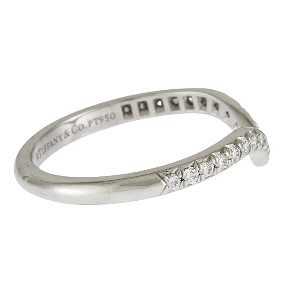 TIFFANY&Co. ティファニー ソレストV リング 指輪 10号 Pt950プラチナ