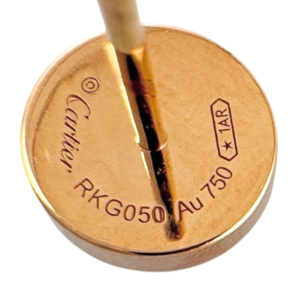 CARTIER カルティエ ラブ ピアス 18金 K18ピンクゴールド レディース