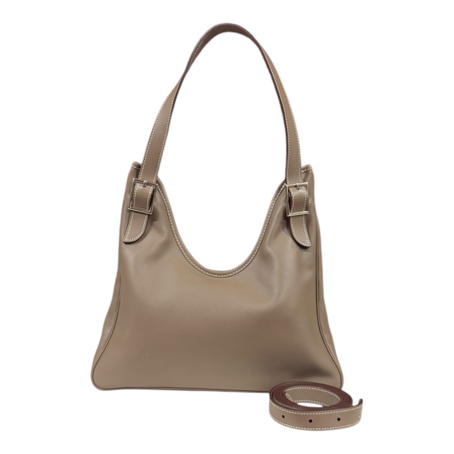 HERMES エルメス マサイPM ショルダーバッグ スイフト ベージュ