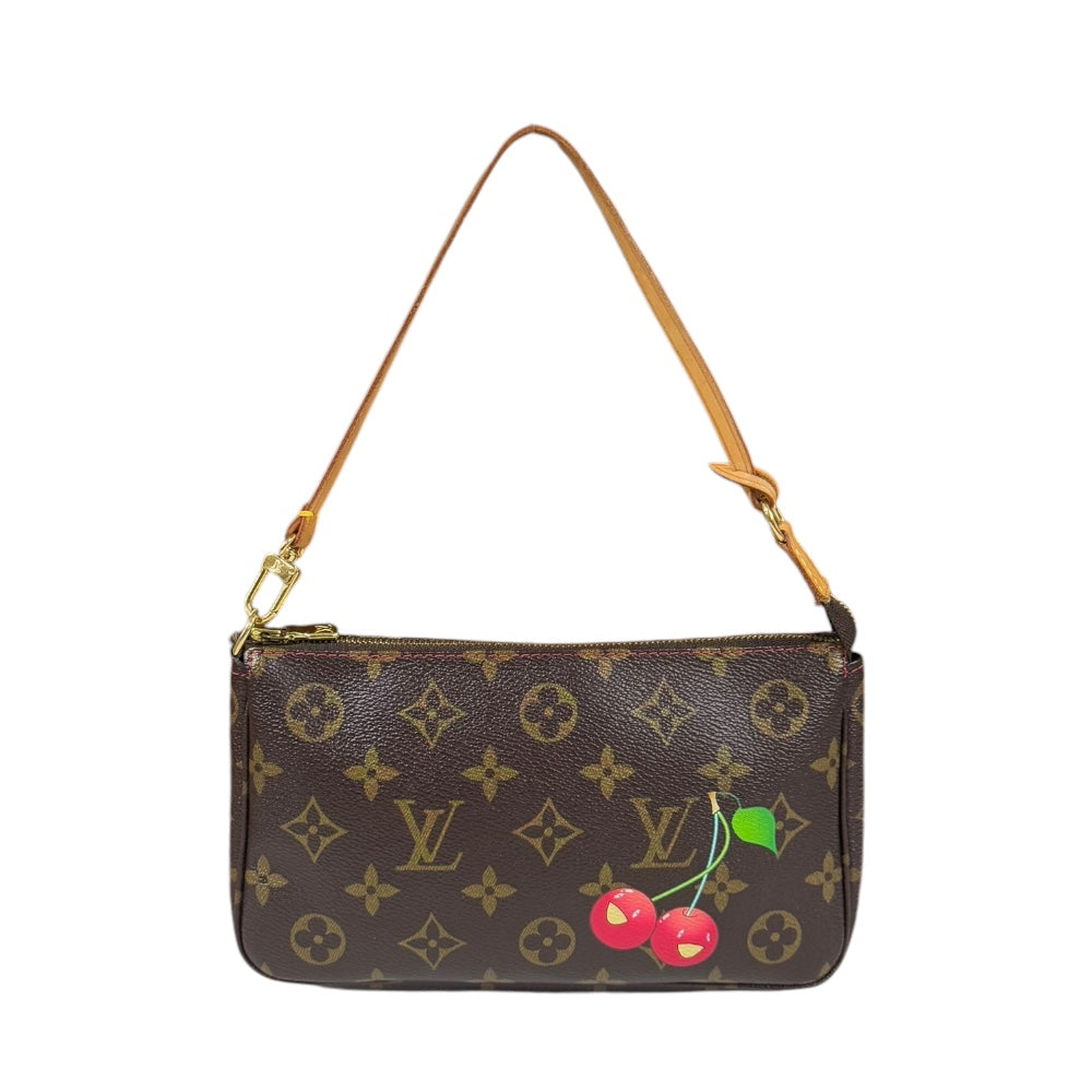 LOUIS VUITTON ルイヴィトン 村上隆コラボ ポシェットアクセソワール