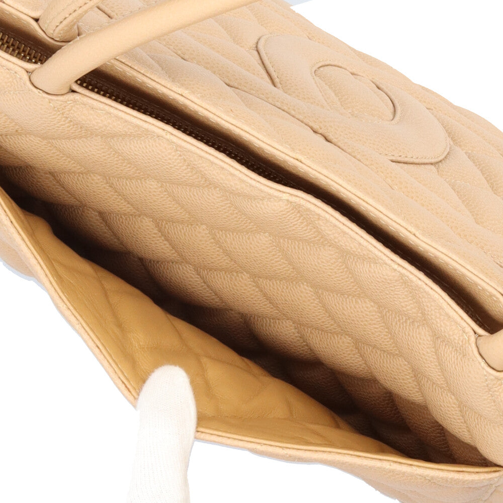 CHANEL シャネル 復刻トート マトラッセ トートバッグ キャビアスキン