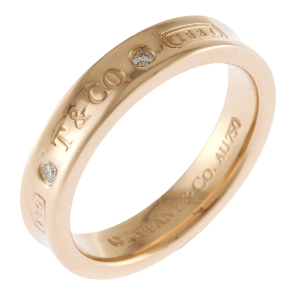 TIFFANY&Co. ティファニー 1837 ダイヤモンド リング 指輪 11.5号 18金