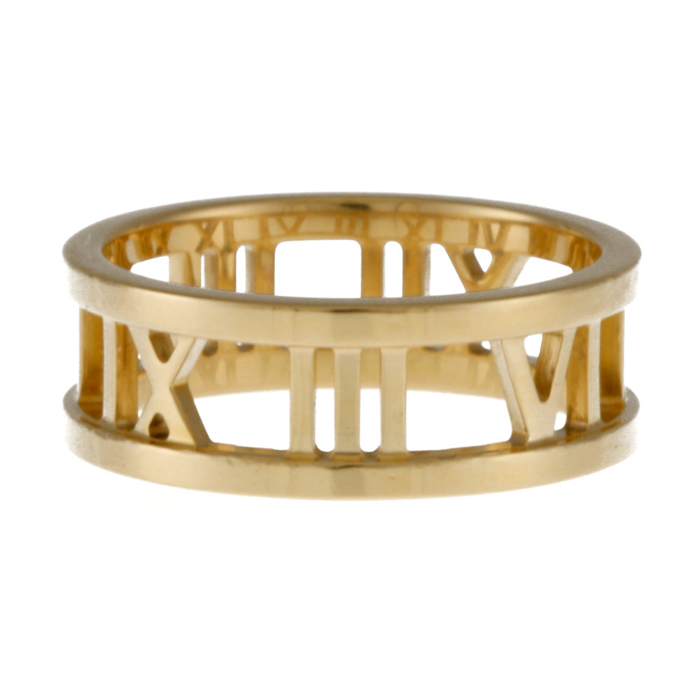 TIFFANY&Co. ティファニー アトラス オープン リング 指輪 12.5号 18金