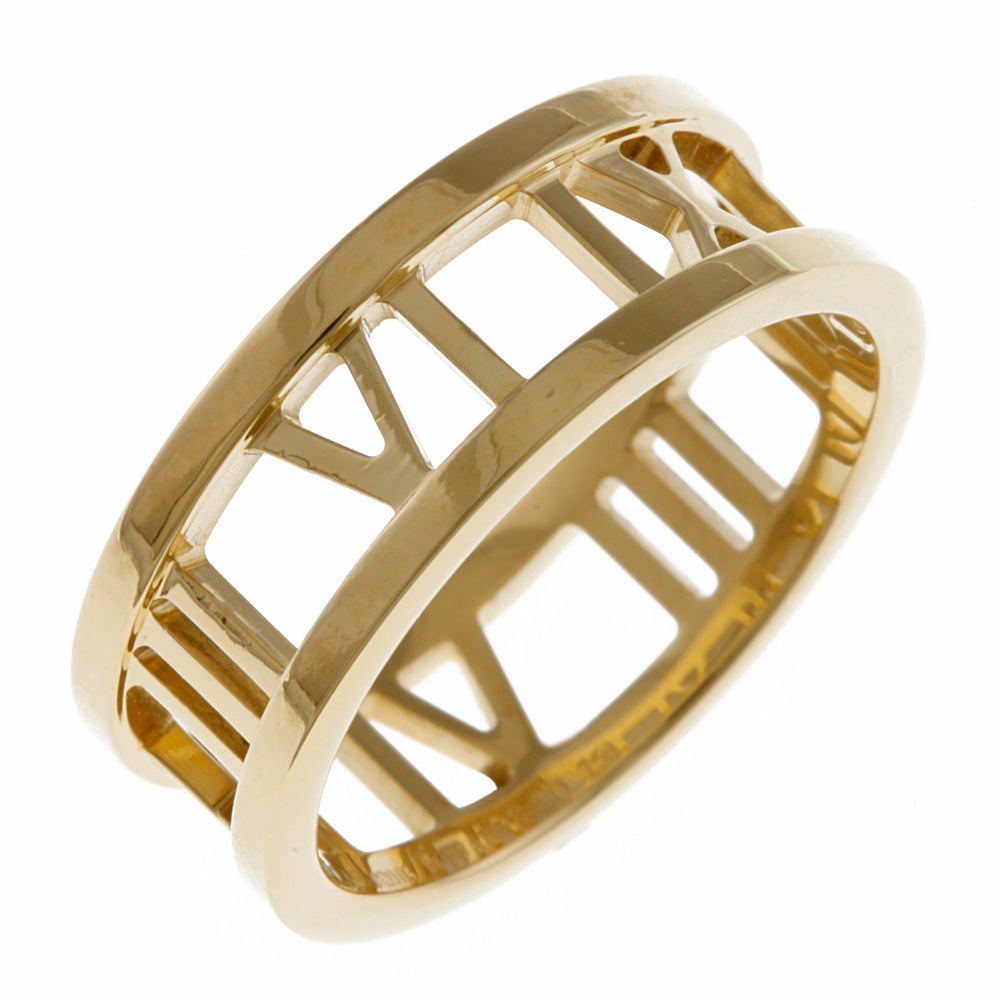 TIFFANY&Co. ティファニー アトラス オープン リング 指輪 12.5号 18金