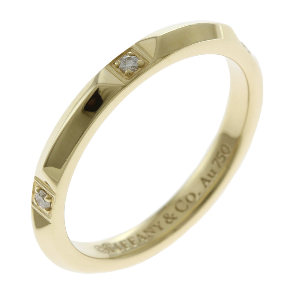 ティファニー トゥルーバンド リング 指輪 11.5号 18金 K18イエロー