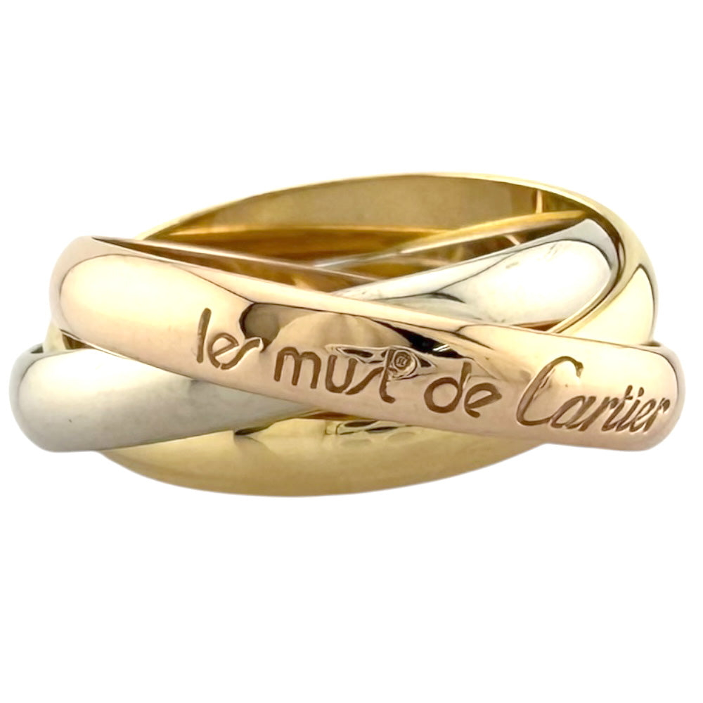CARTIER カルティエ トリニティ リング 指輪 16号 18金 K18イエロー