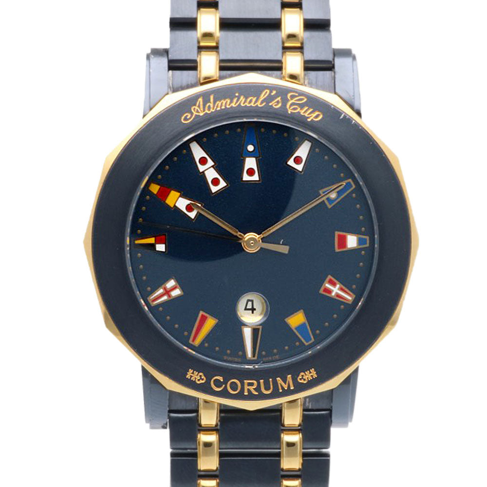 Corum Admirals Cup Watch Stainless steel 99.430.31 V585 Quartz Men