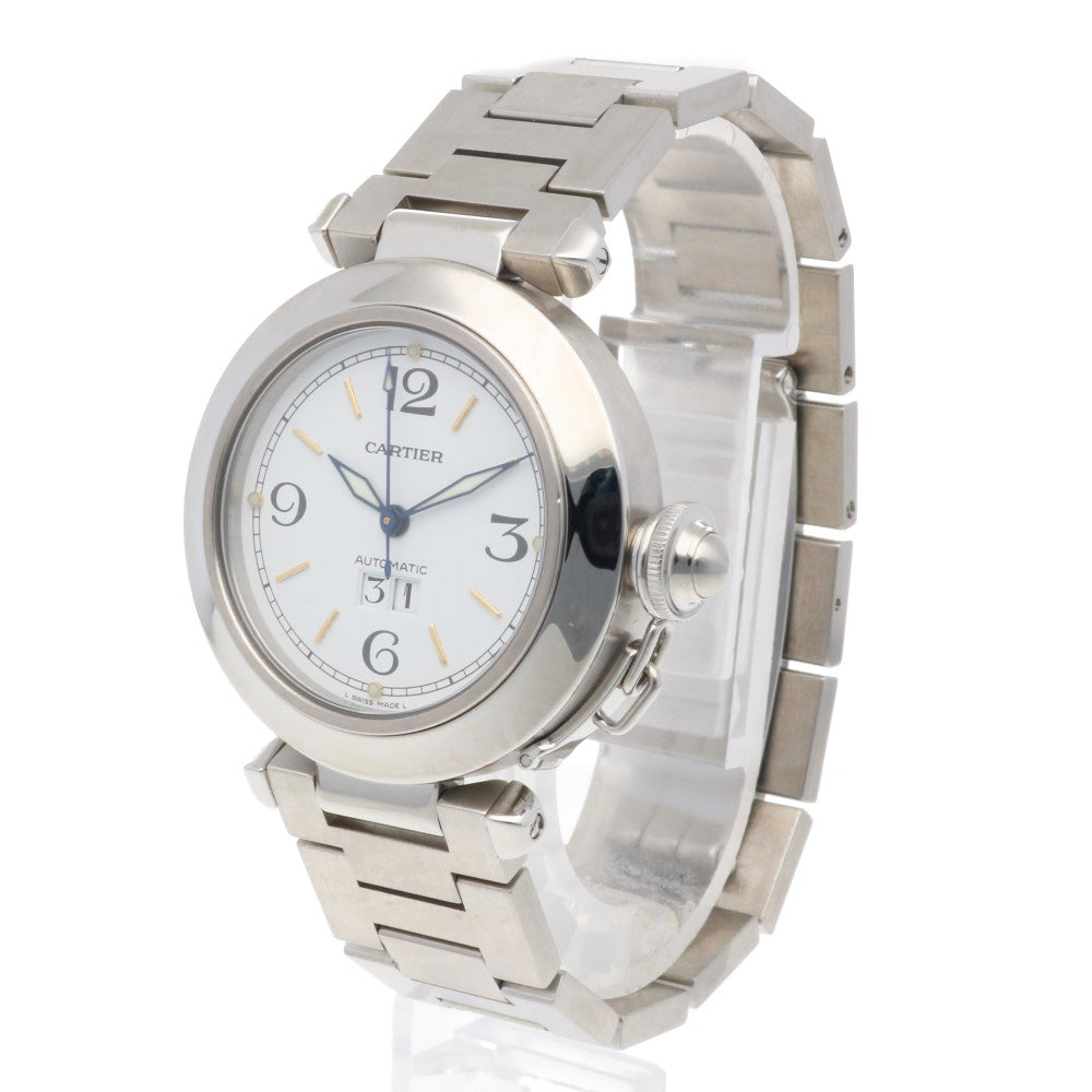 Cartier Cartier Pasha C Big Date Watch Stainless Steel 2475