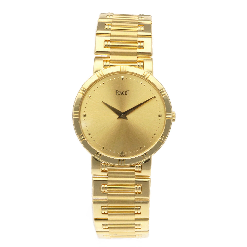 中古】 ピアジェ PIAGET K18YG 腕時計 ダンサー 18金 K18イエロー