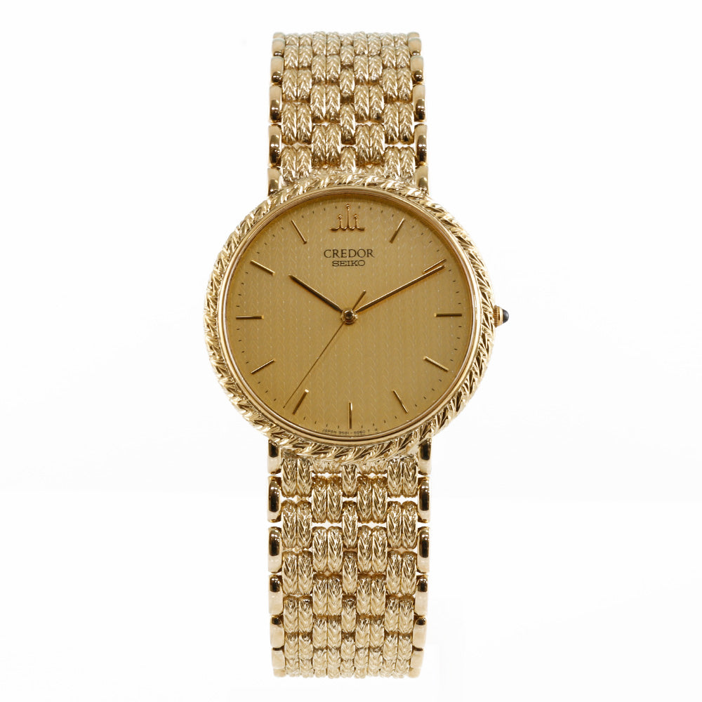 中古】 クレドール セイコー CREDOR SEIKO K18 腕時計 18金 K18