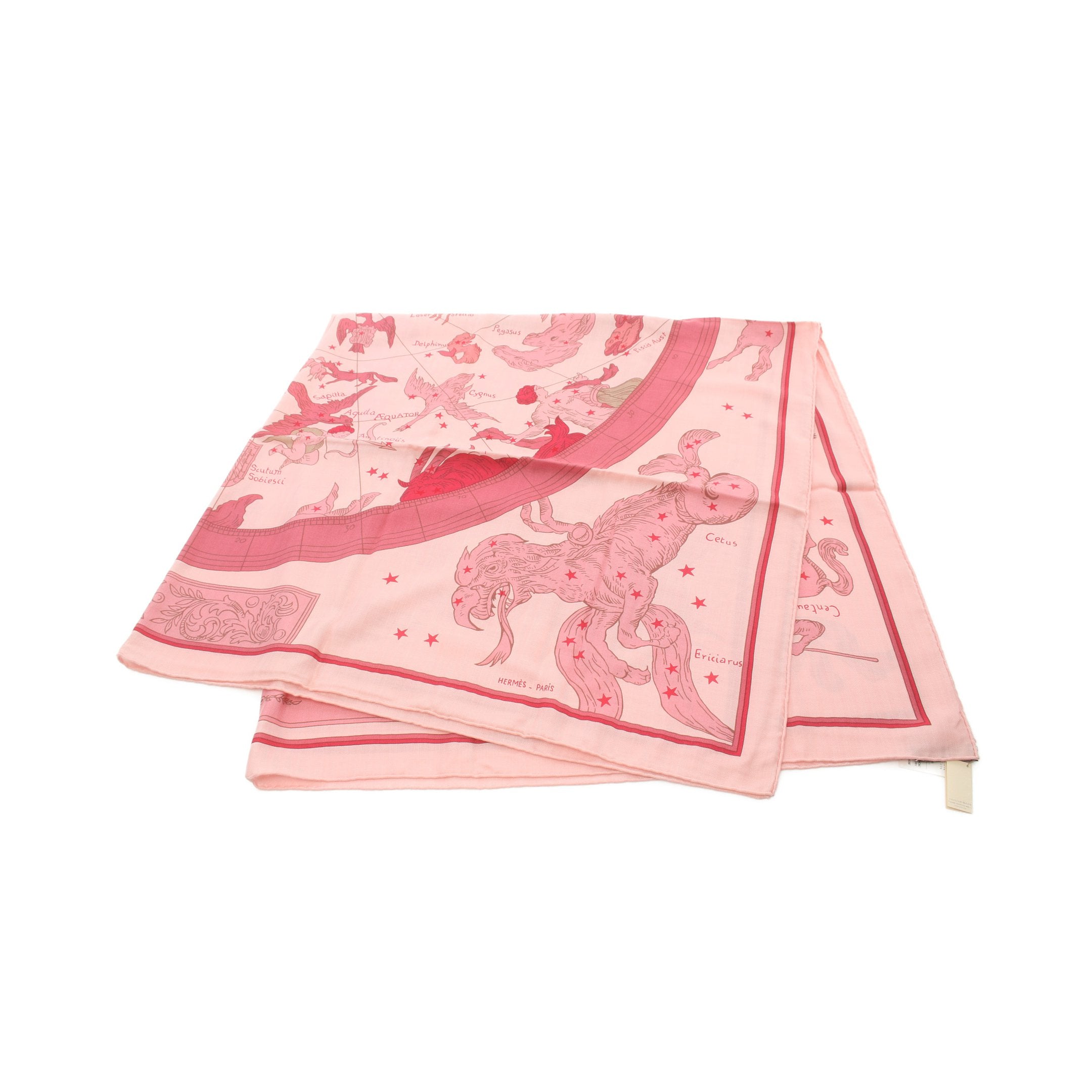 カレジェアン カレ140 HEMISPHARIUM COELI BOREALE スカーフ ショール