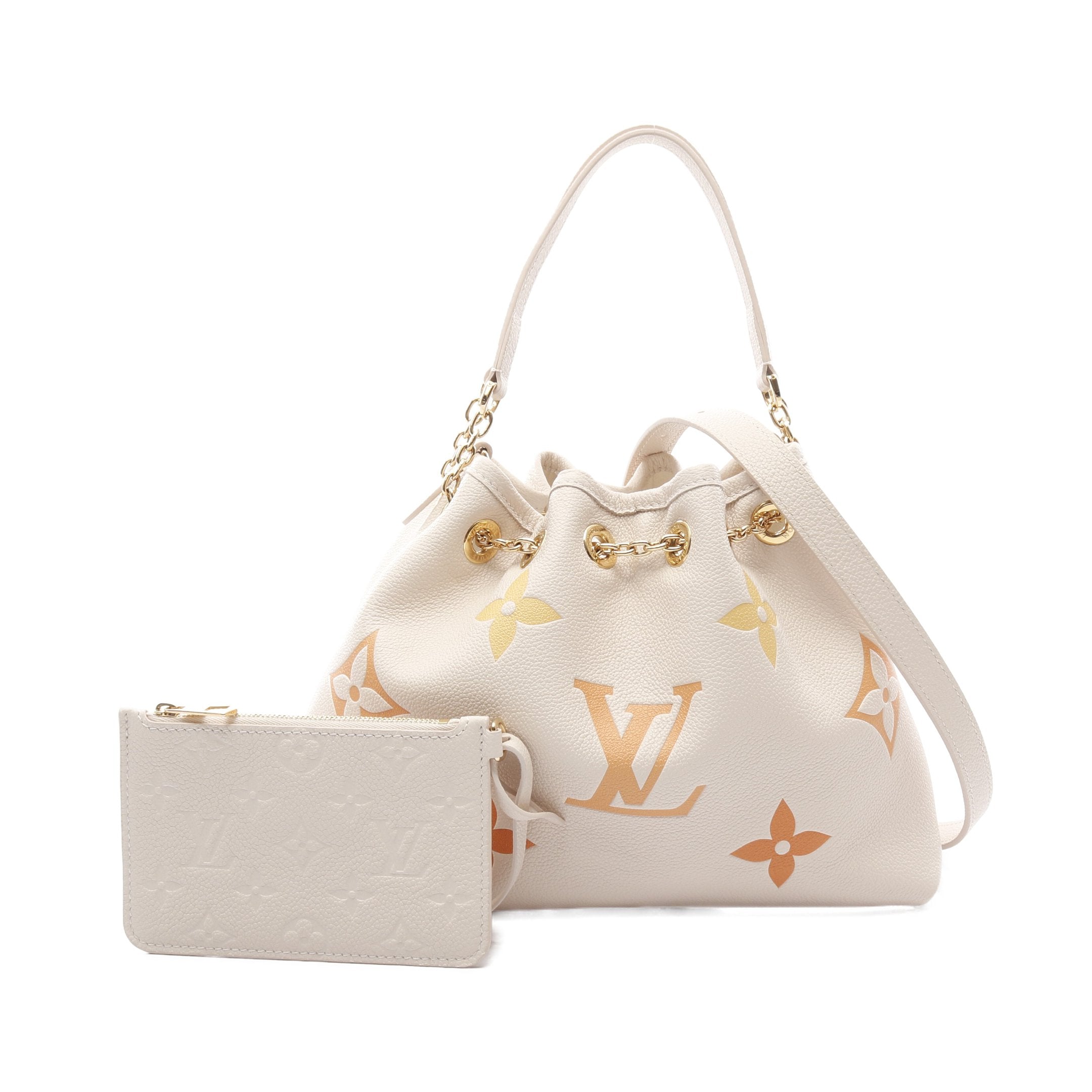 サマーバンドル モノグラムアンプラント ハンドバッグ レザー ライト