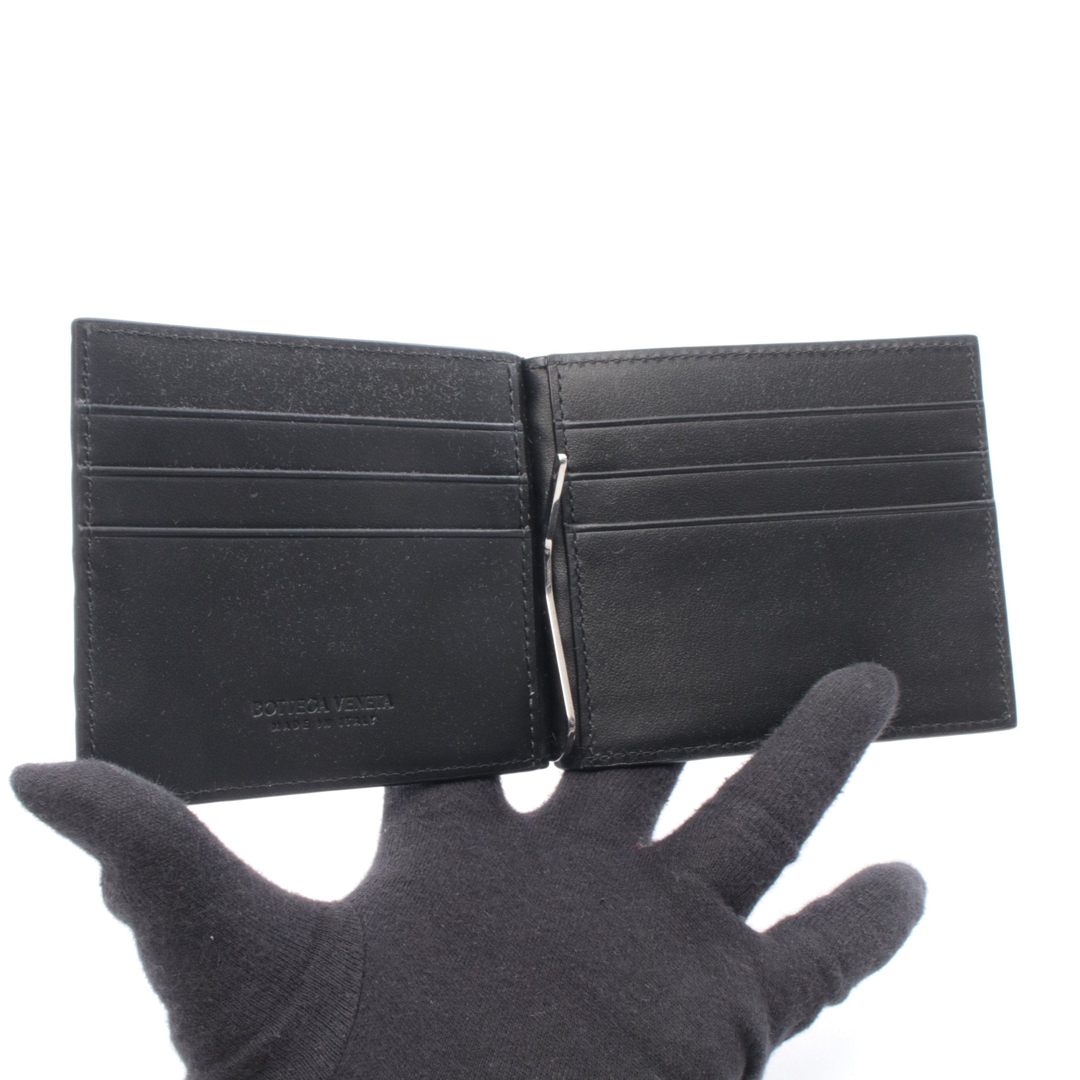 イントレチャート マネークリップ カードケース 札入れ レザー