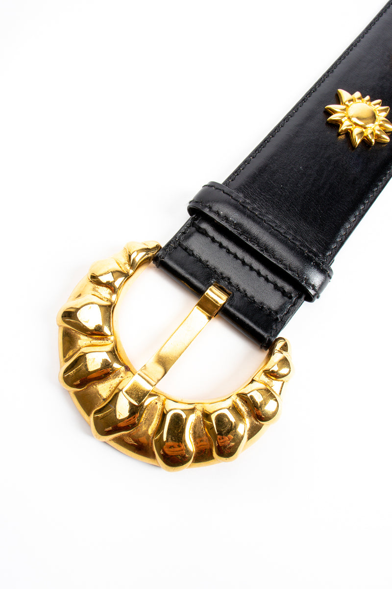 Vintage Escada Studded Sun Leather Belt – Recess