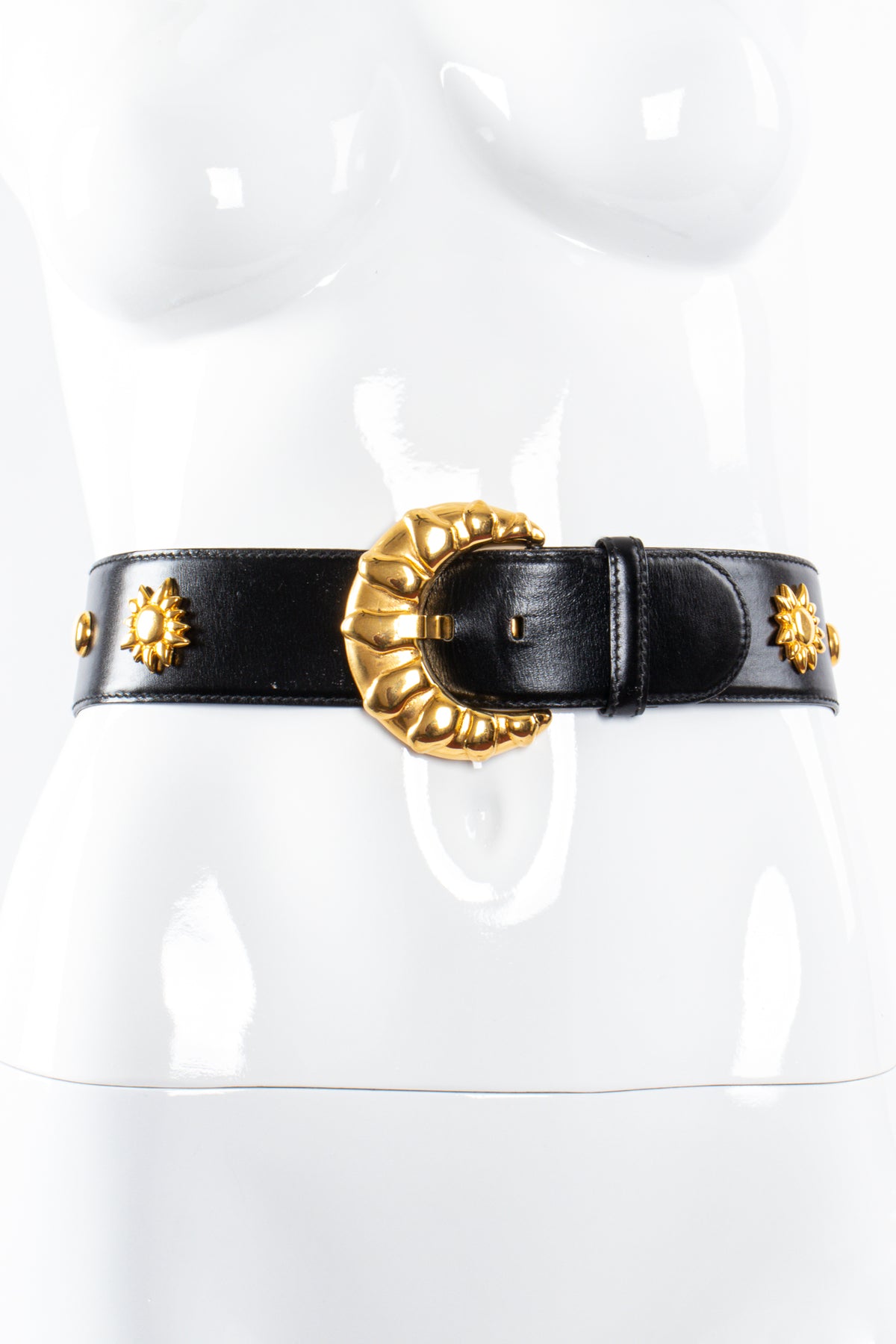Vintage Escada Studded Sun Leather Belt – Recess
