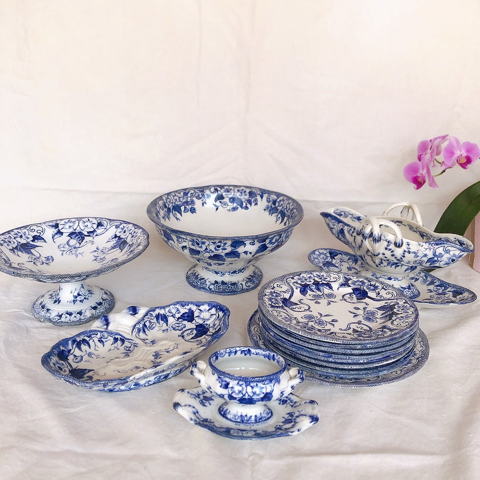 フランスアンティーク クレイユモントロー 『フローラ』ラヴィエ