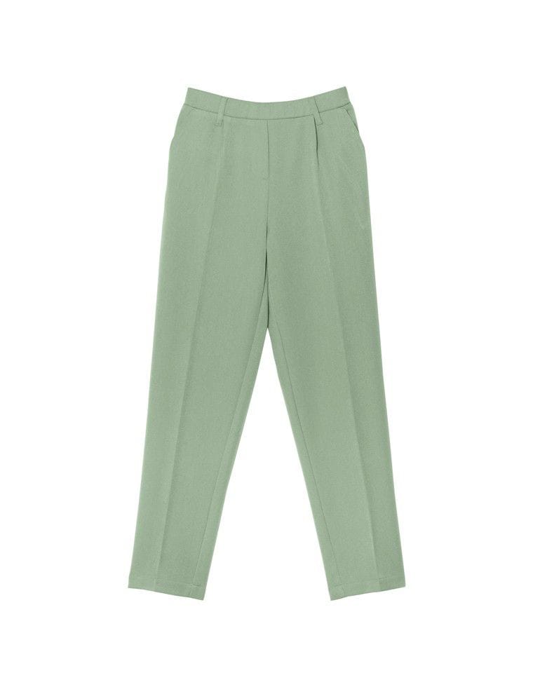 潤って綺麗センタープレススリムテーパードパンツ - パンツ通販 | 人気