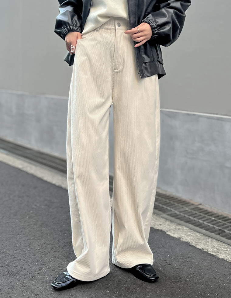コーデュロイカーブパンツ - パンツ通販 | 人気レディースファッション