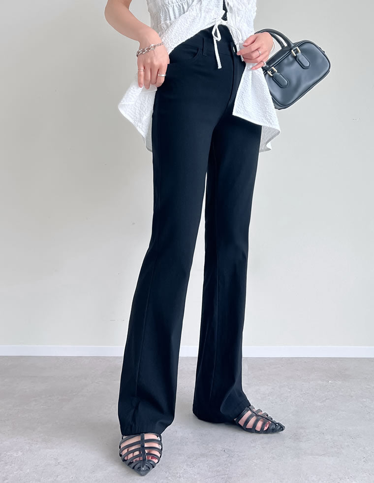 スーパーストレッチキックフレアパンツ - パンツ通販 | 人気レディース