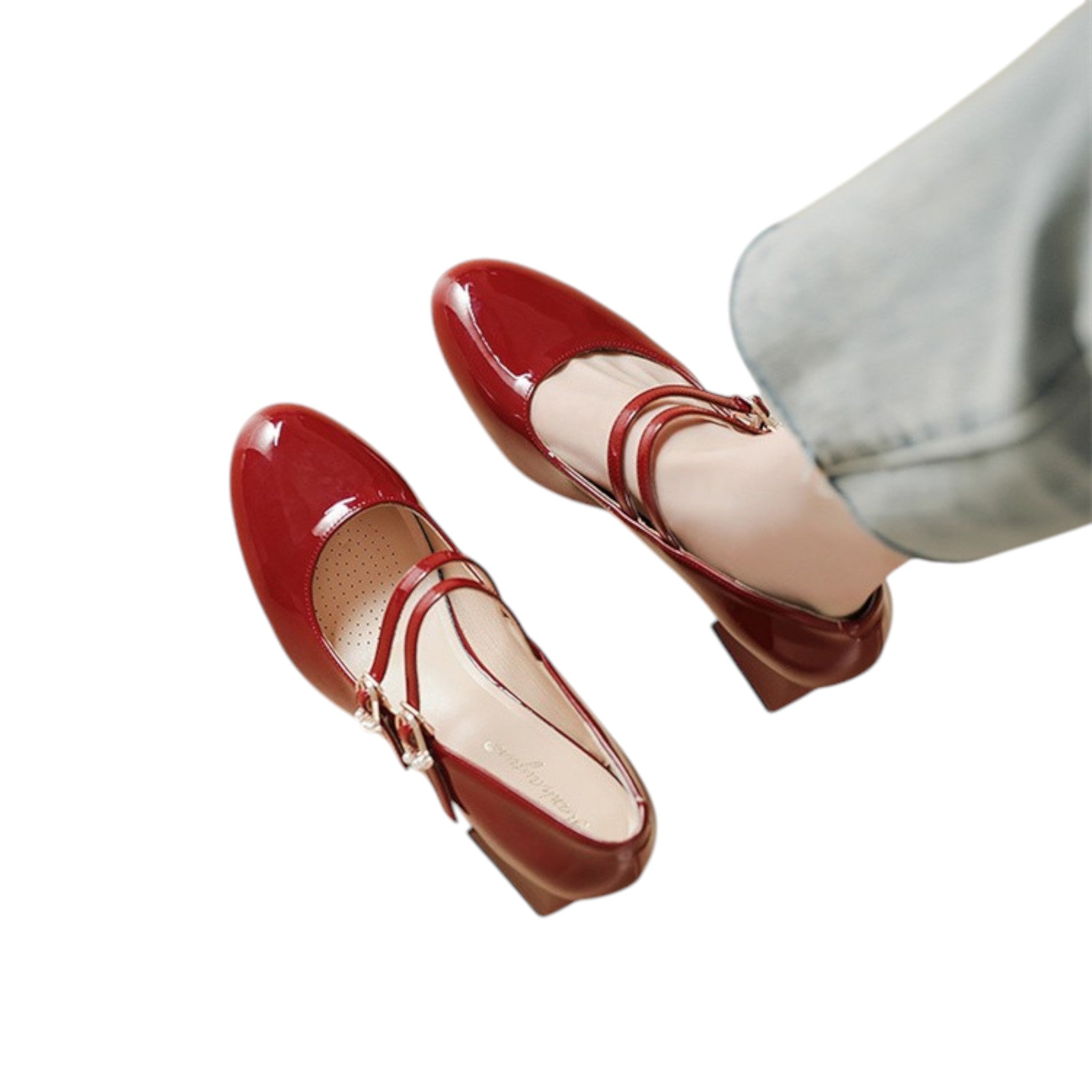 メリージェーン シューズ Mary Jane Shoes | 厚底ヒールのシングル