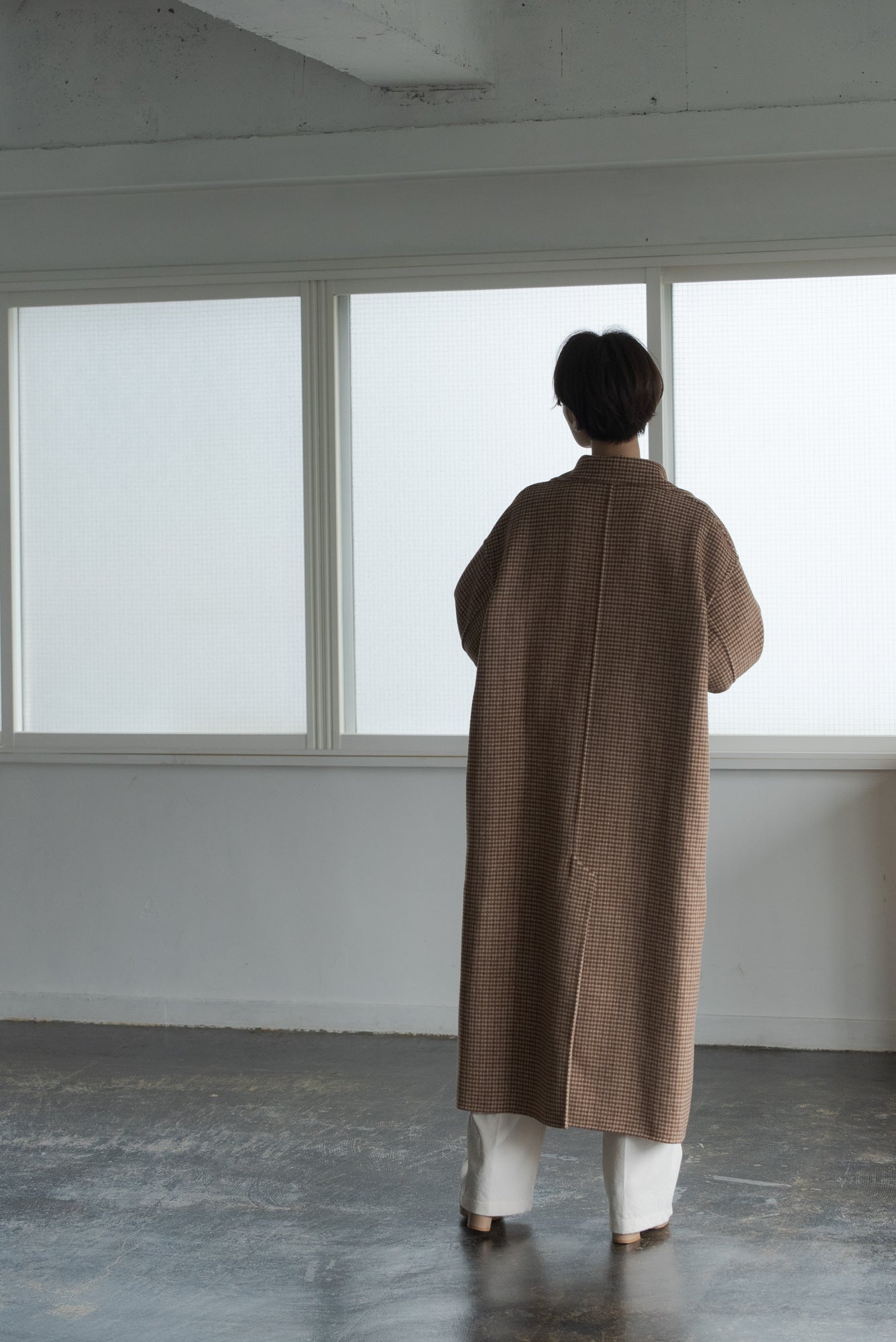 リバーシブルチェックコート | REVERSIBLE CHECK COATの通販｜regleam