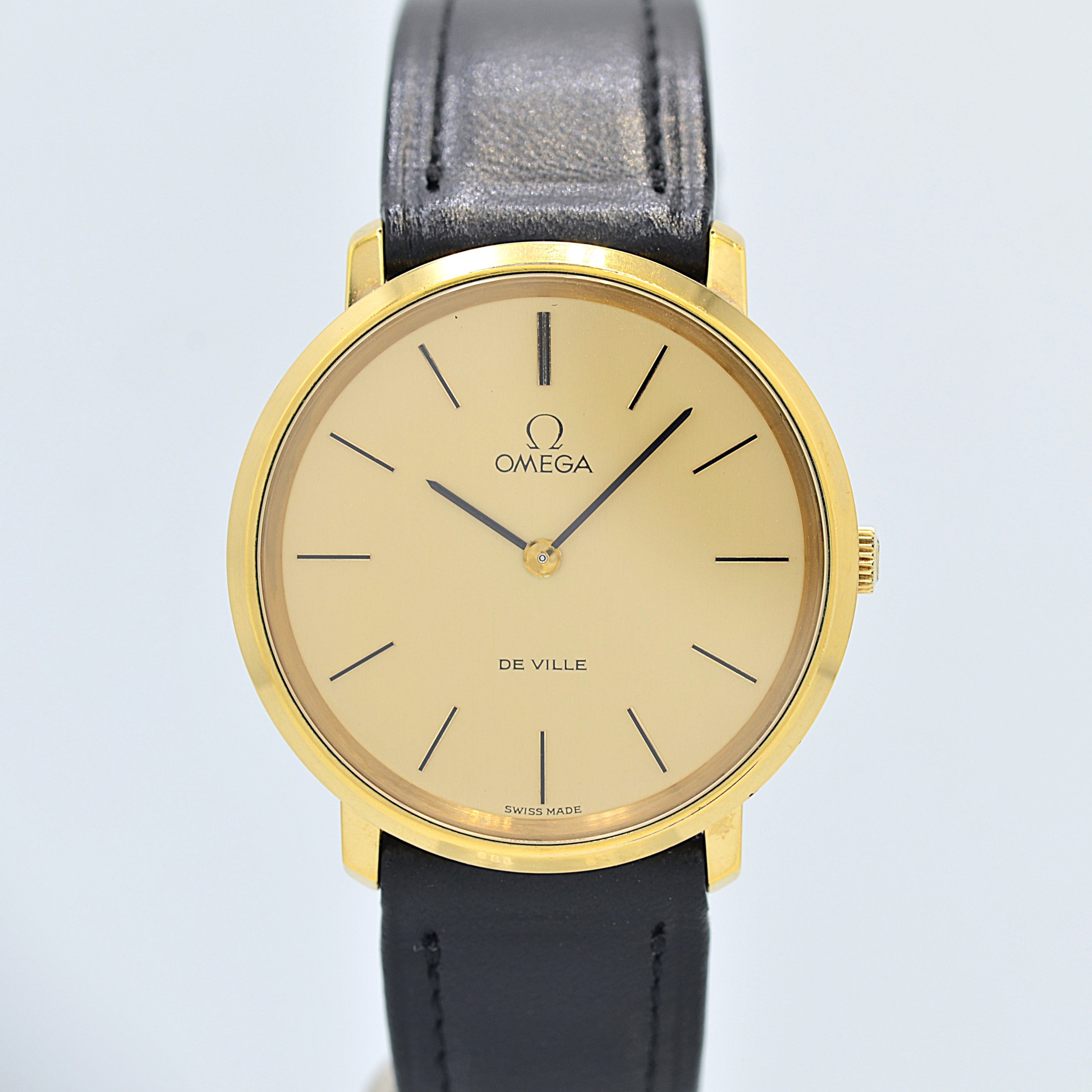 OMEGA】オメガ デヴィル GP ラウンド Gold デッドストック