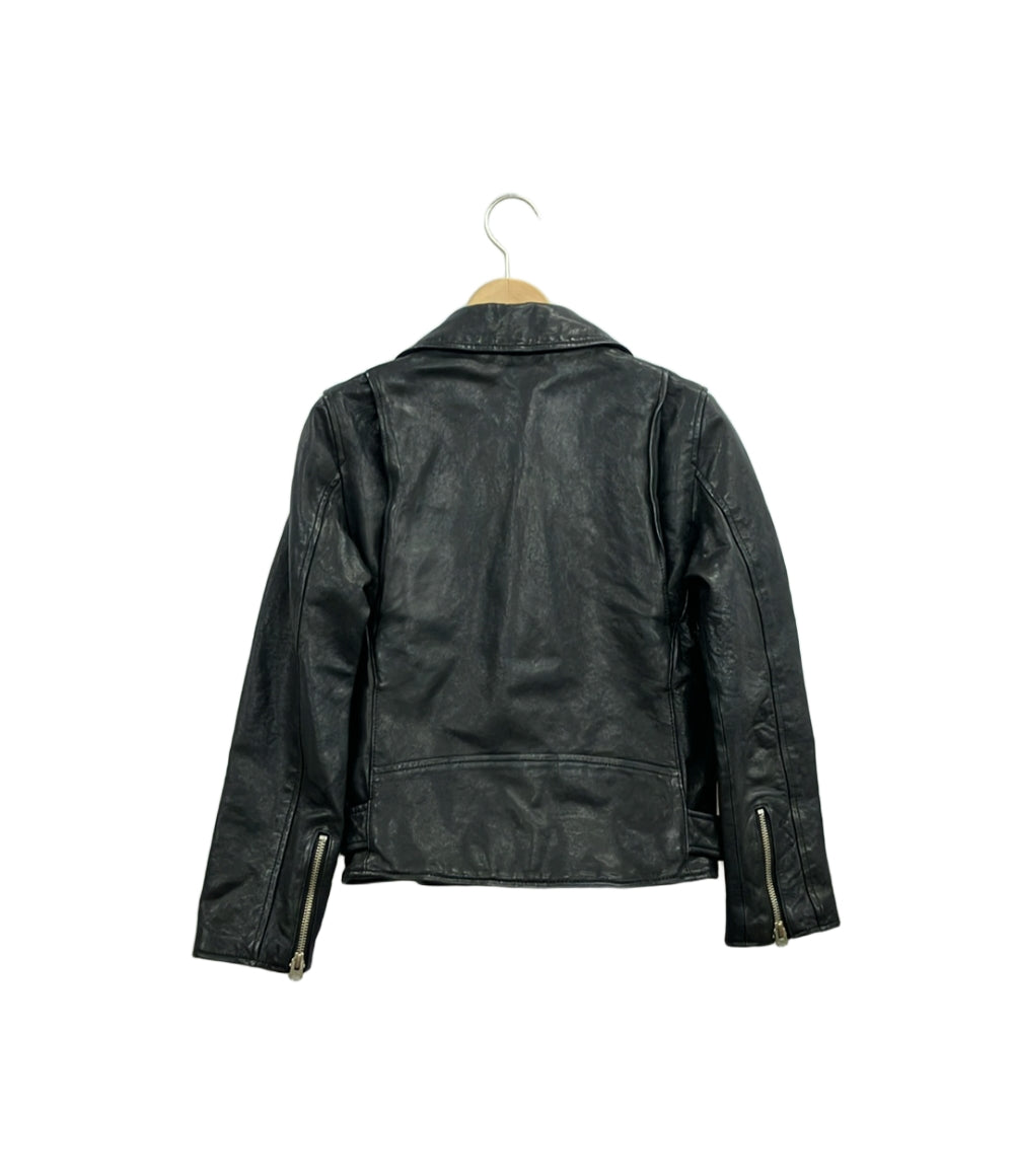 ビューティフルピープル シープレザーダブルライダースジャケット 革