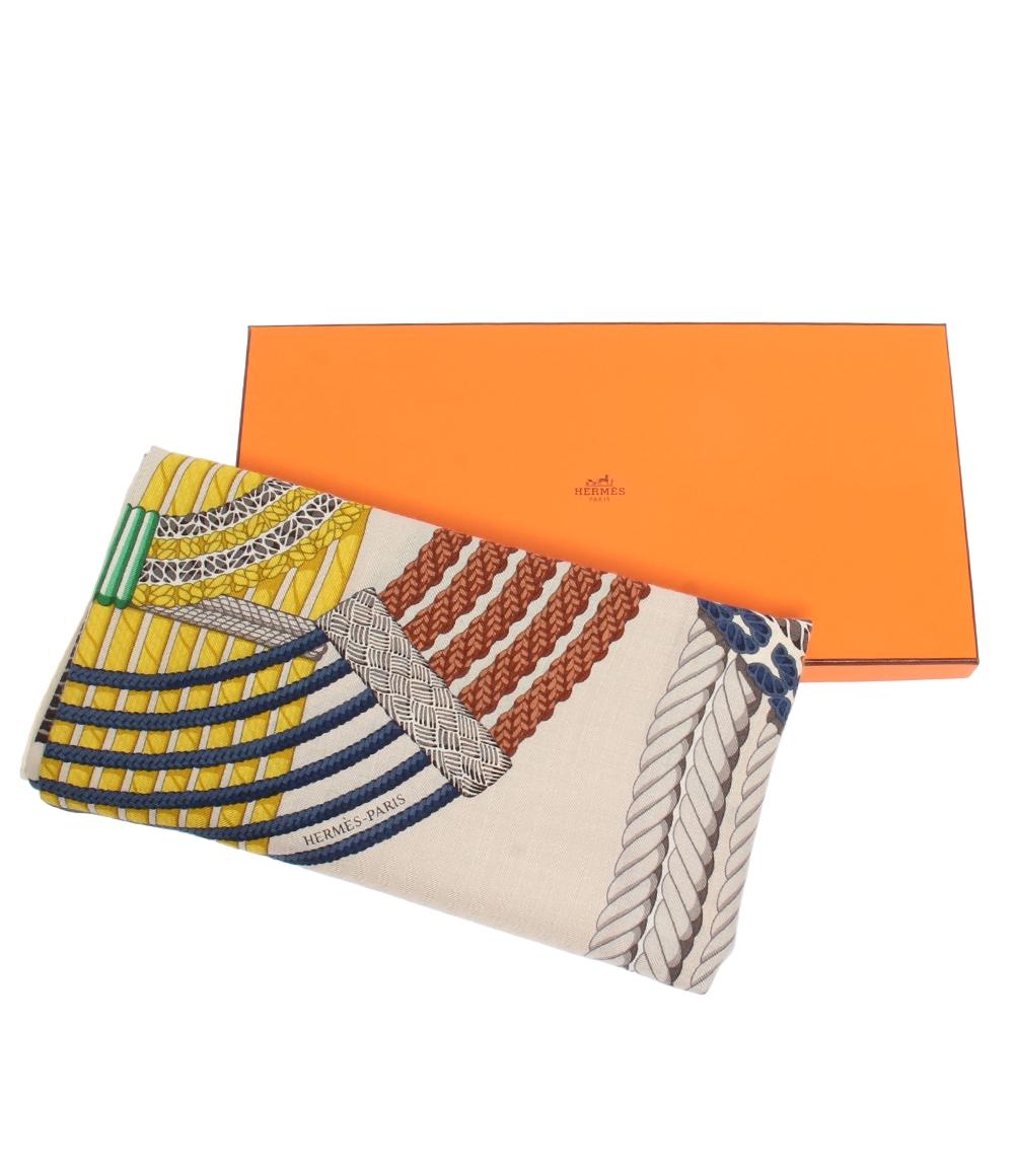 HERMES スカーフ カレ140 カレジェアン DRESSAGE TRESSAGE レディース