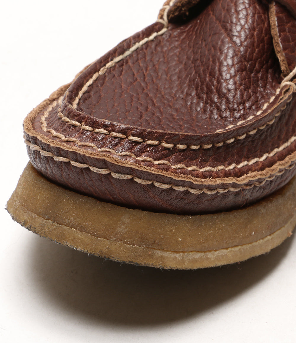 ビズビム ブーツ レザー モカシン ブラウン メンズ SIZE - VIsvim