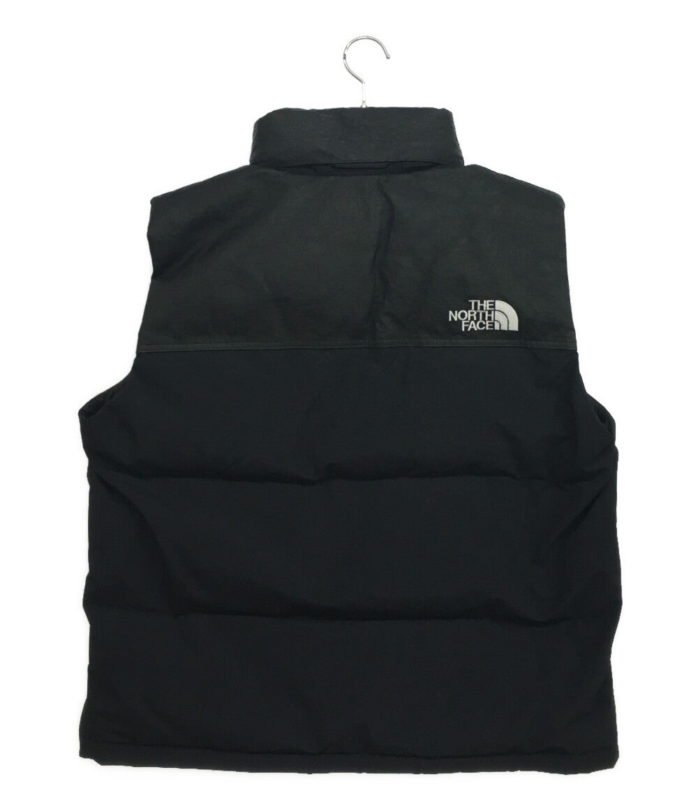 ザノースフェイス ダウンベスト GTX Leather Nuptse Vest ブラック