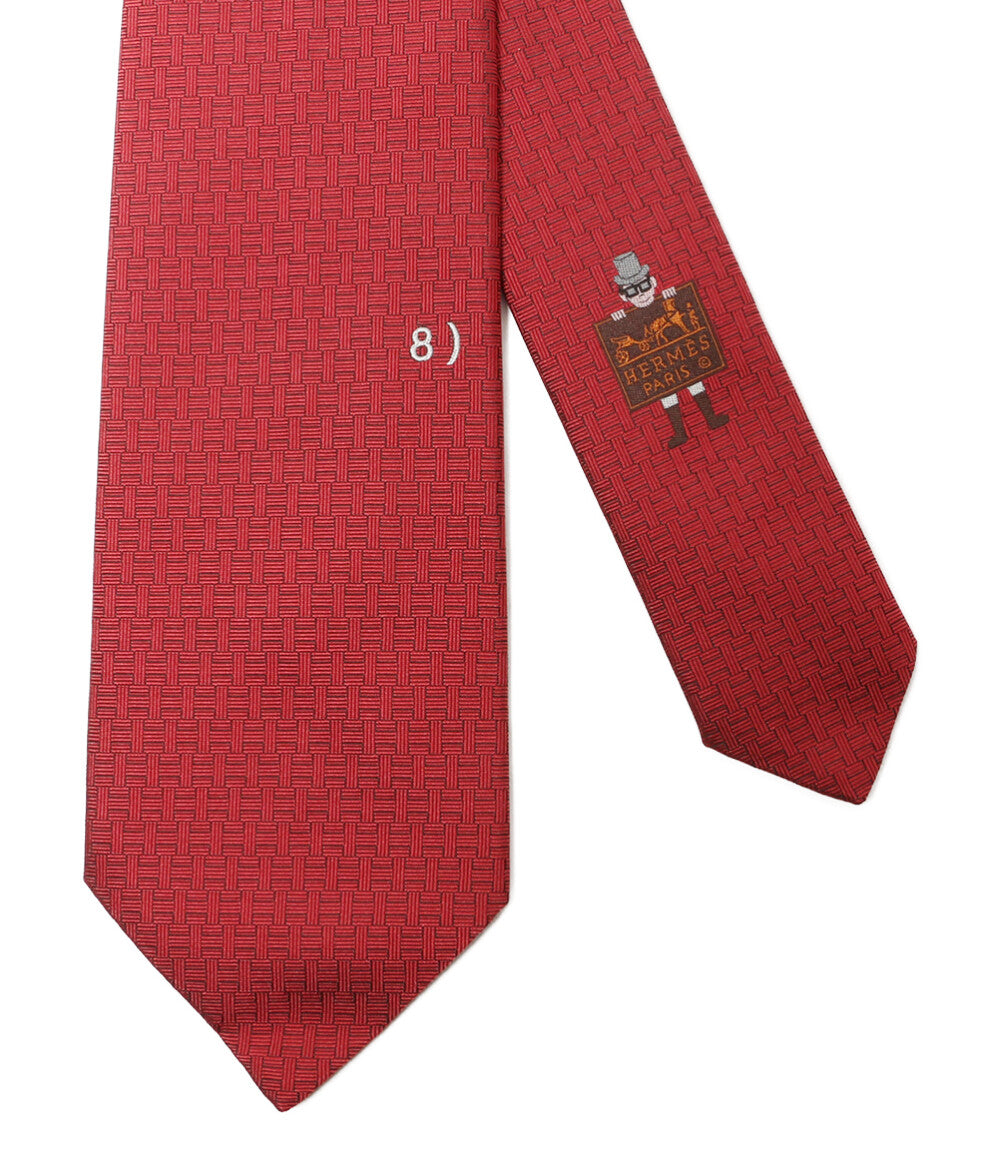 美品 HERMES ネクタイ ワンポイント 8cm メンズ エルメス – Rehello by
