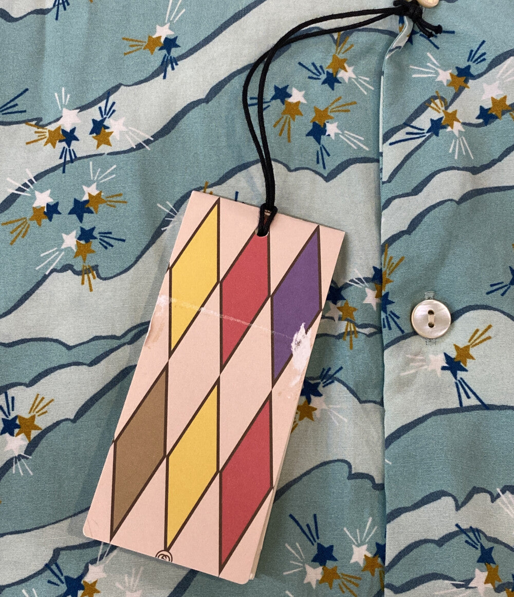 K*様 GUCCI グッチ 総柄シャツ ビーチ柄 マーメイド 半袖 イタリア製