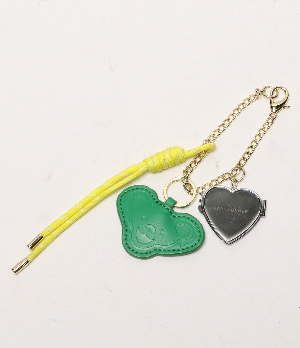 美品 コラージュガリャルダガランテ チャーム付きボストンバッグ