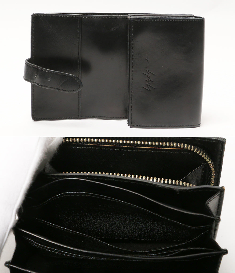 YOHJI YAMAMOTO 二つ折り財布 ベルトデザインウォレット メンズ ヨウジ