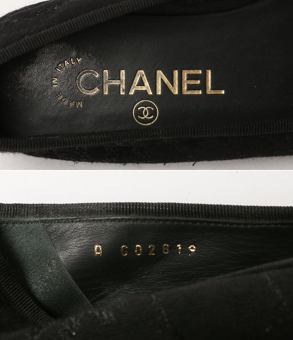 CHANEL バレエシューズ バレリーナ ココ ラメ G02819 レディース SIZE
