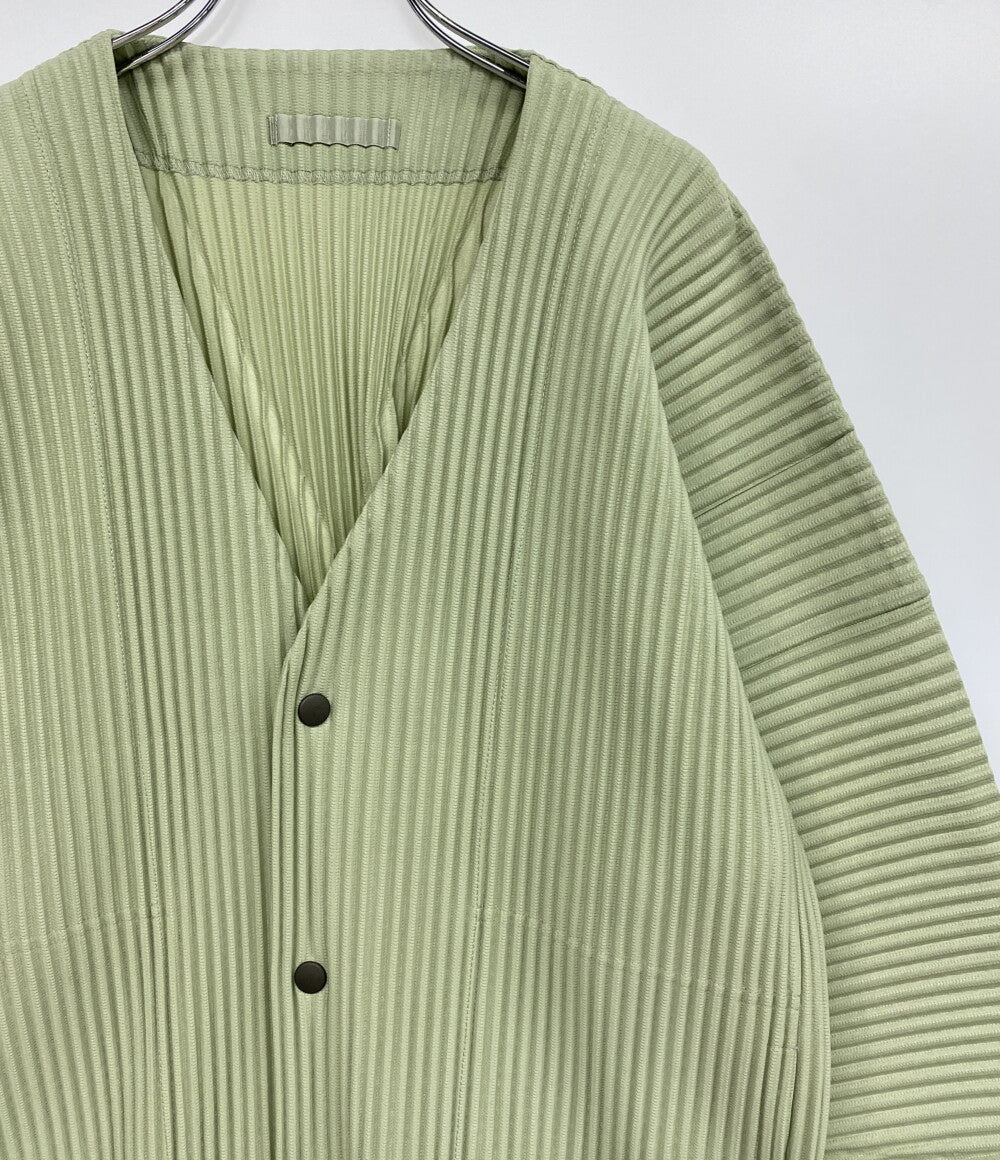 HOMME PLISSE ISSEY MIYAKE カーディガン Vネック HP53JL101